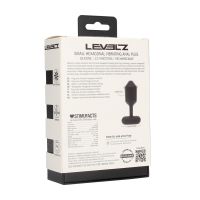 Levelz Hexagonal Vibrating Silicone Anal Plug - S - Black, picture 7