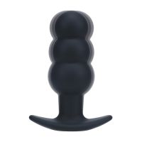 Levelz Tri Bulb vibrerende analplugg i silikon - Svart, bilde 4