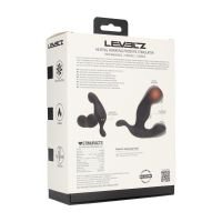 Levelz Stimolatore Prostatico Riscaldante e Vibrante in Silicone - Nero, immagine 7