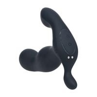 Levelz Stimolatore Prostatico Riscaldante e Vibrante in Silicone - Nero, immagine 4