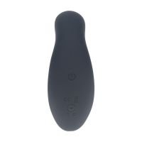 Levelz Stimulateur de prostate vibrant double moteur en silicone liquide avec télécommande - Noir, photo 3
