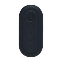 Levelz Stimulateur de prostate vibrant double moteur en silicone liquide avec télécommande - Noir, photo 5