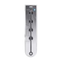 Levelz Round Analkugler i silikone - L - 40mm - Sort, billede 4