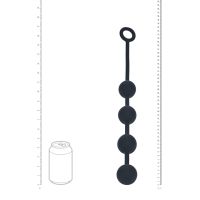 Levelz Round Analkugler i silikone - L - 40mm - Sort, billede 5