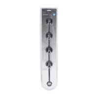 Levelz Round Analkugler i silikone - XL - 50mm - Sort, billede 3