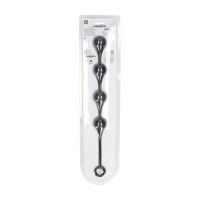 Levelz Waterdrop Analkugler i silikone - L - 40mm - Sort, billede 4