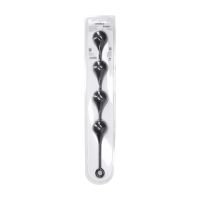 Levelz Silicone Waterdrop Anal Balls - XXL - 60mm - Black, picture 4
