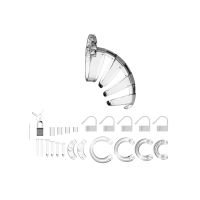 ManCage Model 02 Kyskhedsbur - 9 cm - Transparent, billede 3