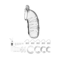 ManCage Model 05 - Kyskhedsbur - 14 cm - Transparent, billede 3