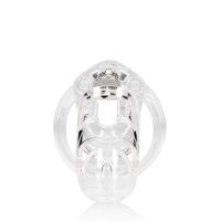 ManCage Model 25 - Kyskhedsbur - 9 cm - Transparent, billede 3