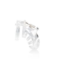 ManCage Model 25 - Kyskhedsbur - 9 cm - Transparent, billede 4