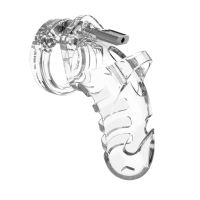 ManCage Model 26 - Klatka cnoty - 11,5 cm - Przezroczysta