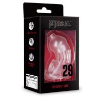 ManCage Model 29 - Gabbia di Castità in TPE - Trasparente, immagine 5