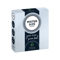 Mister Size Pure Feel - Condoms 47 mm - 3 Pack