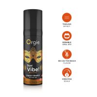 Orgie Dual Vibe! Kyssevenlig flydende vibrator - Sex On The Beach - 15 ml, billede 2