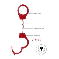 Ouch! Beginner's Handcuffs - Red, picture 6