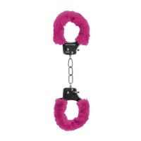 Ouch! Pleasure Manette con Pelliccia - Rosa
