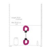 Ouch! Pleasure Manette con Pelliccia - Rosa, immagine 6