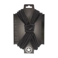 Ouch! Polyester Bondage Rope - 10 m - Black