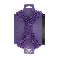 Ouch! Polyester Bondage Rope - 10 m - Purple