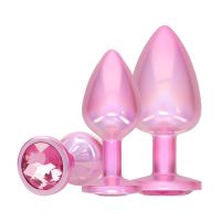 Ouch! Paris Collection - Set di Plug Anali in Metallo - Rosa