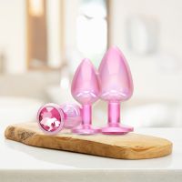 Ouch! Paris Collection - Set di Plug Anali in Metallo - Rosa, immagine 6