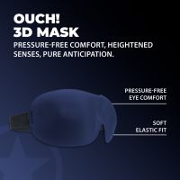 Ouch! 3D-mask - Marinblå, bild 5
