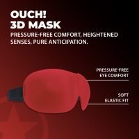 Ouch! 3D-maske - Rød, billede 4