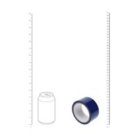 Ouch! Bondage tape PVC non collant - 20 m - Bleu marine, photo 6