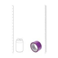 Ouch! Nastro in PVC Non Adesivo - 20 m - Viola, immagine 6