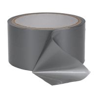 Ouch! Bondage tape PVC non collant - 20 m - Argent, photo 3