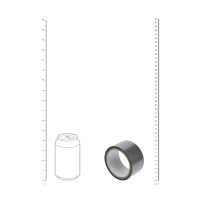 Ouch! Bondage tape PVC non collant - 20 m - Argent, photo 6