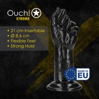 Ouch! Fist of Pleasure - Fistingdildo - 569 g / 21 cm - Svart, bild 7