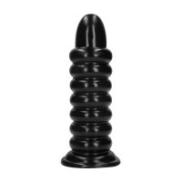 Ouch! Spiral Force - Plug Anale - 990 g / 23,5 cm - Nero