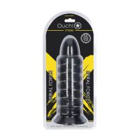 Ouch! Spiral Force - Plug Anale - 990 g / 23,5 cm - Nero, immagine 2