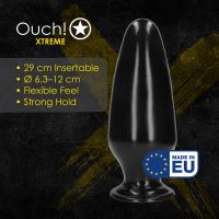 Ouch! Mega X - Plug Anal - 2307 g / 29 cm - Preto, imagem 6