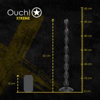 Ouch! Chain Reaction - Plug anal - 462 g / 49 cm - Noir, photo 7