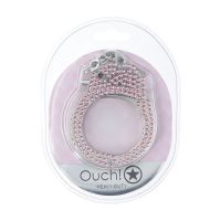 Ouch! Heavy-Duty Diamond Håndjern - Pink, billede 2