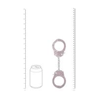 Ouch! Heavy-Duty Diamond Håndjern - Pink, billede 5