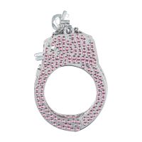 Ouch! Heavy-Duty Diamond Håndjern - Pink, billede 6