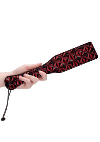 Ouch! Diamond Pattern Paddle - Red/Black, picture 5