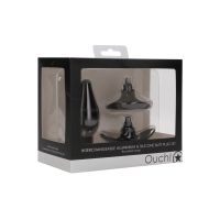 Ouch! Set Plug Anale Intercambiabile - Arrotondato - Large, immagine 2