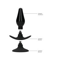 Ouch! Set Plug Anale Intercambiabile - Arrotondato - Large, immagine 7
