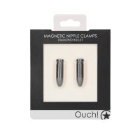 Ouch! Magnetiske brystvorteklemmer - Diamond Bullet, billede 2