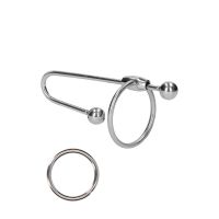 Ouch! Penisplug rustfrit stål med kugle 10 mm