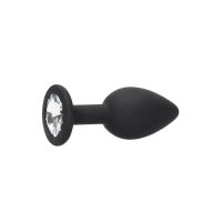 Ouch! Plug Anale in Silicone con Gioiello Removibile, immagine 2