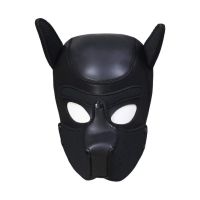 Ouch! Neoprenowa maska puppy - Czarna, zdjęcie 4