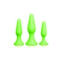 Ouch! Butt Plug Set - Glow in the Dark, picture 4