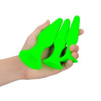Ouch! Butt Plug Set - Glow in the Dark, picture 6