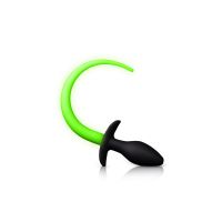 Ouch! Puppy Tail Buttplug - Glow in the Dark, billede 4
